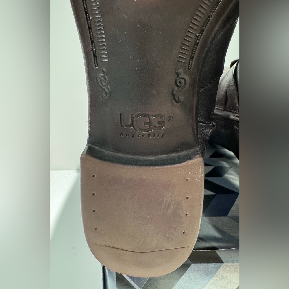 Ugg Beryl Leather Riding Boots - Picture 7 of 14